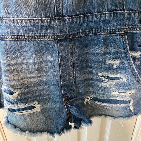 American Eagle Outfitters Light Blue Denim - Picture 3 of 7